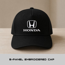 Honda Motor Logo Embroidered Baseball Cap Adjustable Unisex Fit