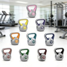 Kettlebell Set Weight Lifting Bench Dumbbells Kettle Bell Kettlebells Gym Home