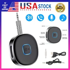 Bluetooth Receiver 3.5mm AUX Car Adapter Wireless Audio Receiver for Home Stereo