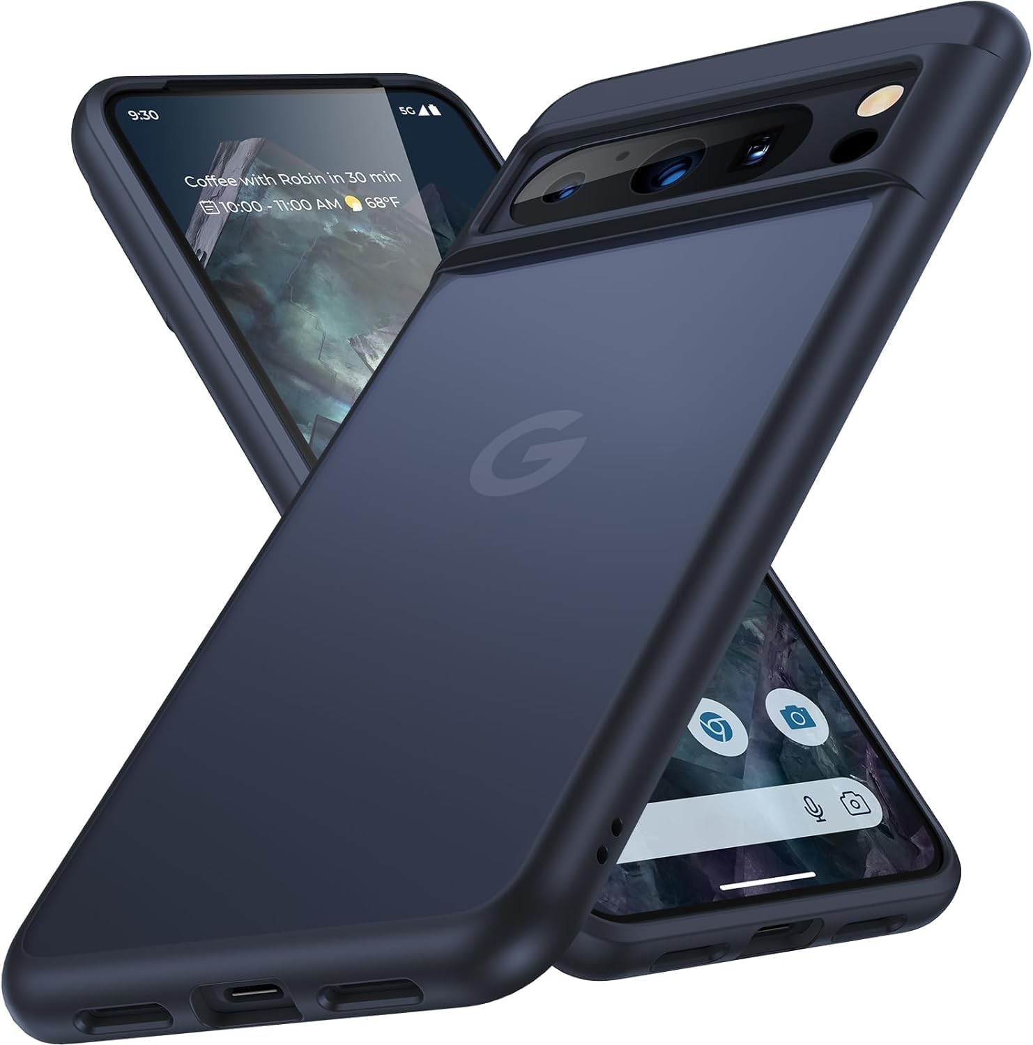 FAOMSEBS Cover per Pixel 8 Pro [Vestibilità Slim] [Protezione (o5C)