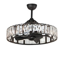 Black LED Fandelight from the Odeon Collectio...