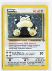 Pokemon Card Snorlax Holo Unlimited Jungle Set WotC 1999 Ultra Rare 11/64 LP