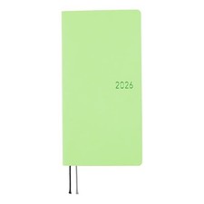 Hobonichi Techo 2026 Weeks Smooth/Melon Sorbet January Start Weekly Planner Left