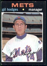 1971 Topps #183 Gil Hodges