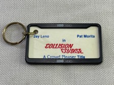 Jay Leno Pat Morita In Collision Course A Crowd Pleaser Title Keychain HBO Video