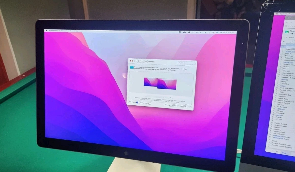 Apple Computer Monitors Cinema Display for sale - eBay