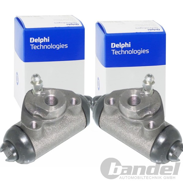 2X Delphi Radbremszylinder 19Mm Passend FüR Abarth Ritmo Autobianchi A Y10 Fiat-image