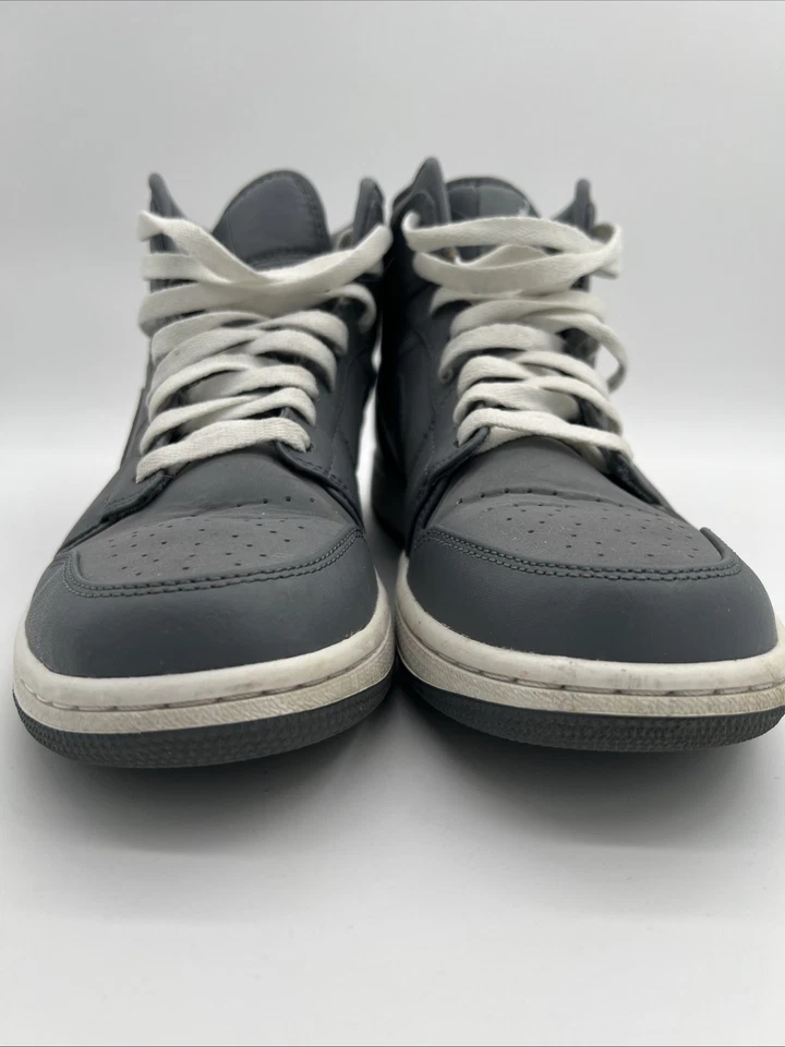 Nike Air Jordan Retro 1 Mid Cool Grey 2015 554724-014 Men’s Size 9.5 VGC/Clean - Image 3 of 4