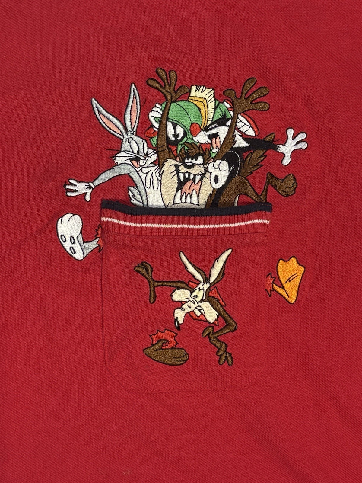 Looney Tunes Warner Bros. Vintage Y2K BUGS BUNNY TAZ MARVIN THE MARTIAN TEE