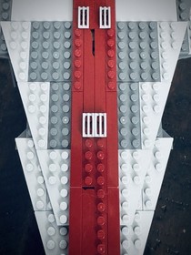 LEGO Star Wars: Venator-Class Republic Attack Cruiser (8039) Almost Complete Set