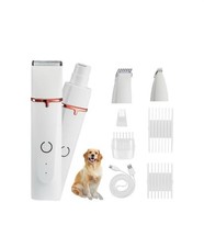 PET CLIPPERS Trimmer Dog Grooming Kit Cordless Electric Quiet Waterproof
