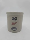 Red Wing Pottery Miniature 25 Gallon Advertising Candy Crock, 4 1/2" Tall Marked