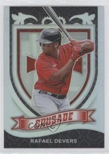 2021 Panini Chronicles Crusade Holo Prizm Rafael Devers #11 0fp5