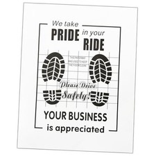 White Car Paper Floor Mats,Pcs Vehicles Disposable Floor Pads,Temporary 100