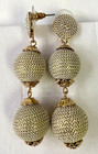 QVC The Shailene - Graduated Sphere Drop Earrings Cream — photo 2