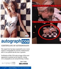 Delaney Jane signed 8x10 Photo EXACT PROOF e Singer BAD HABITS Easy Go ACOA COA