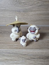 Raya and the Last Dragon Set of 3 Ongis Figures With Hat. Monkeys. Disney