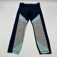 Under Armour Heat Gear Compression Leggings Women M Multicolor Logo .. 35021