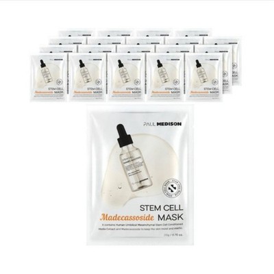 Paul Medison Stem Cell Madecassoside Mask Pack 20g*20ea - FREE SHIPPING