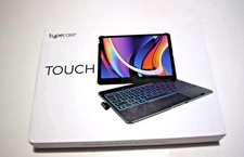 Typecase Touch Keyboard Case Built-In Touchpad RGB Backlit Silver QWERTY EN