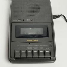 RADIO SHACK CTR-100 CASSETTE TAPE RECORDER AC/BATTERY