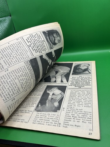 Vintage Inside Wrestling Magazine. October 1980. Tommy Rich Baron Von Raschke - Picture 3 of 6