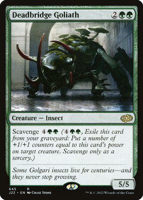 [MTG] Deadbridge Goliath (645) (J22) NM