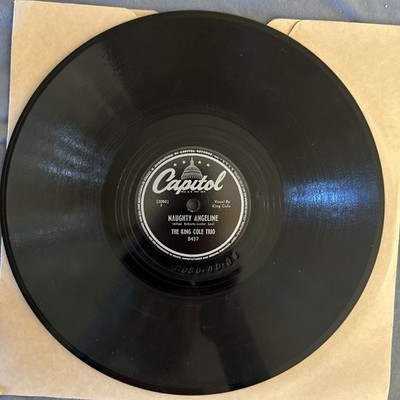 THE KING COLE TRIO That'S What / Naughty Angeline CAPITOL B437 VG+ 78 10'' 1947
