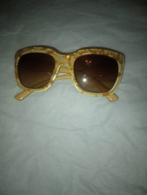 Dolce & Gabbana Sunglasses Golden Off-white Accessories