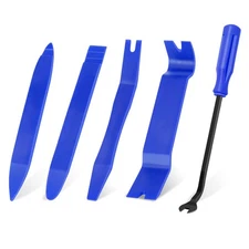 5Pcs Auto Trim Removal Tool Set Plastic Pry Tool Kit Car Door Panel Clip Remover