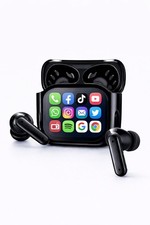 🎧 Écouteurs Sans Fil IA avec Écran Tactile – Traduction Instantanée, ANC/ENC