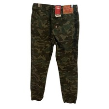 NWT Levi's Slim Fit Straight Leg Camo Jogger Pants Pull On Youth Boy's Size 12
