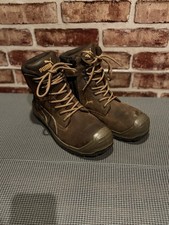 PUMA Men's Conquest CTX High Tan Work Safety Boots, Size 10