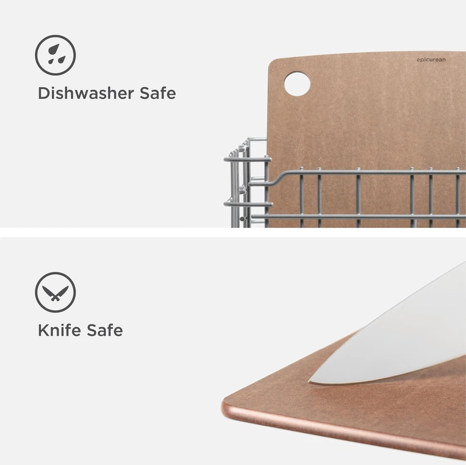 Kitchen Series Cutting Board, 14.5-Inch x 11.25-Inch, Nutmeg - Image 3 of 4