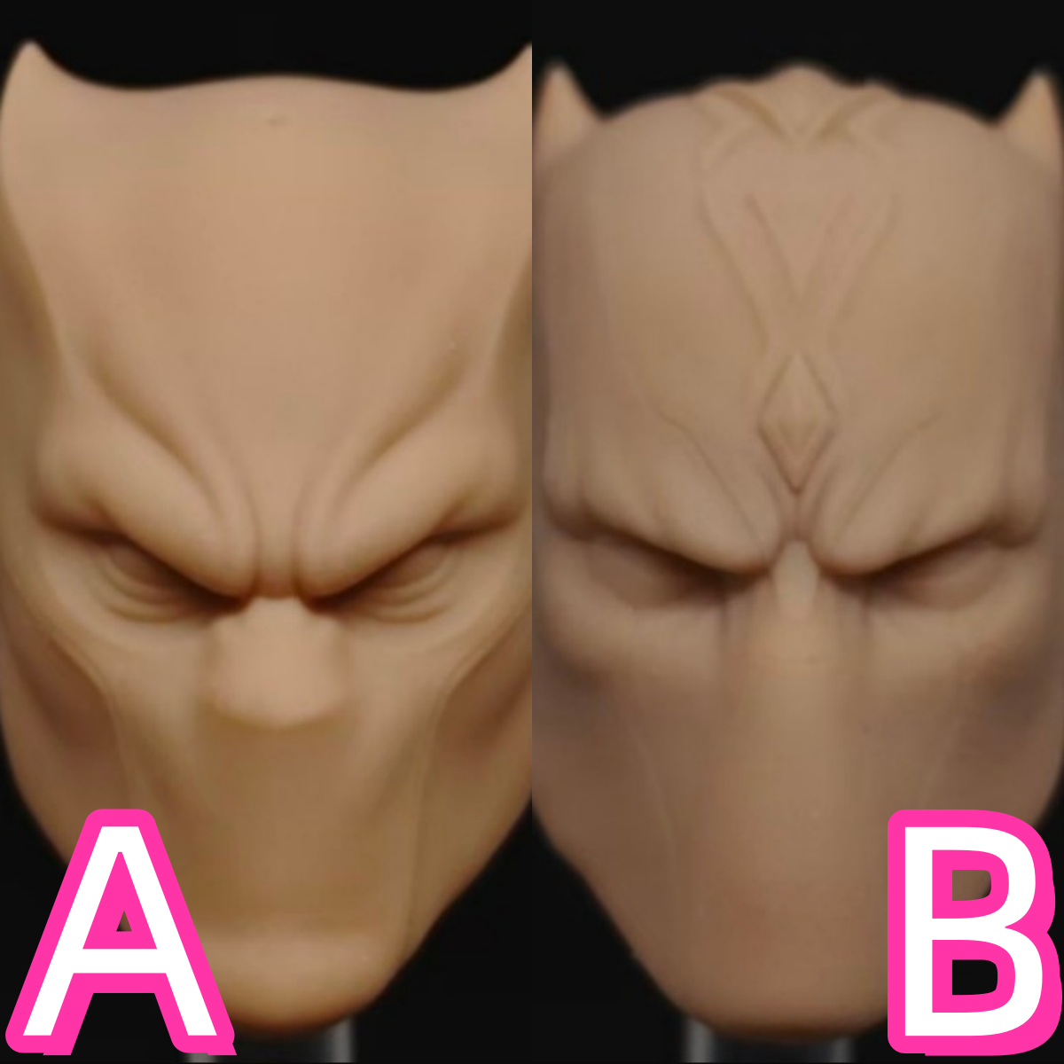 Unpainted 1/12 Comics Black Panther Head Sculpt Fit 6'' ML Figure