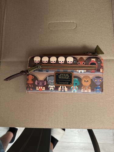 LOUNGEFLY x Star Wars Cantina Scene Bifold Wallet