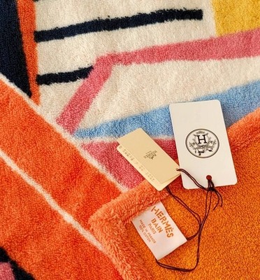 Hermes Beach Bath Towel Apres la Vague Surf Floor Mat Blanket
