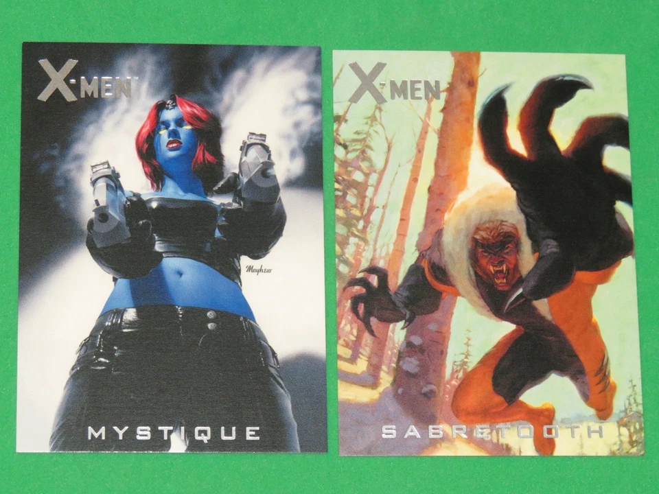 2009 X-MEN ARCHIVES NEMESIS INSERT 9 CARD SET MARVEL MAGNETO N1-N9 - Image 3 of 4