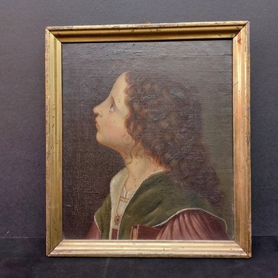 Oil Painting Antique Circa 1820