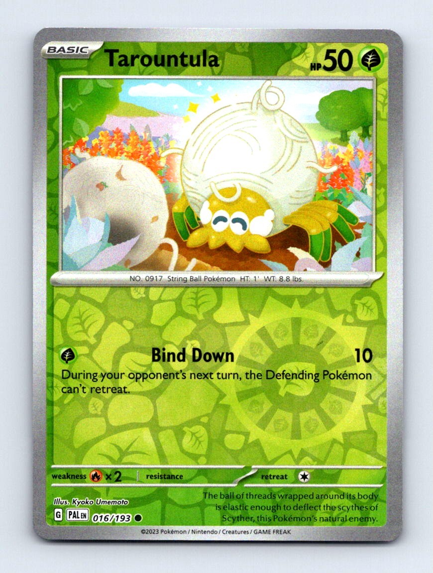 #16 2023 Paldea Evolved Tarountula Reverse Holo