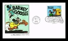 DR JIM STAMPS US COVER BARNEY GOOGLE CLASSIC COMICS FIRST DAY ISSUE FLEETWOOD