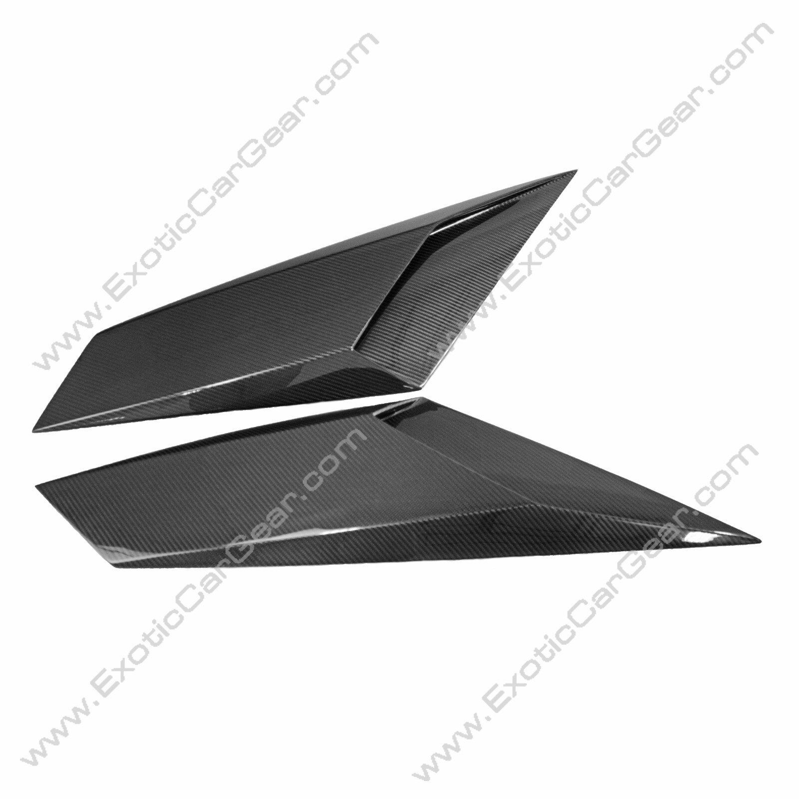 Lamborghini Aventador Carbon Fiber SV Style Large Engine Intake Panels