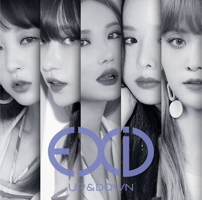 EXID UP&DOWN JAPANESE VERSION Limited Edition Type B CD DVD NEW Card Booklet 44