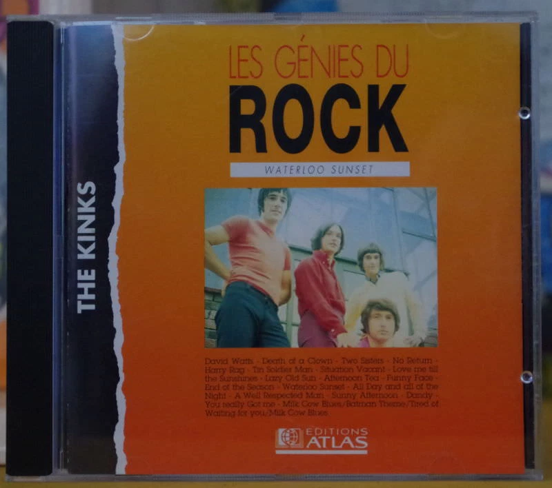 THE KINKS LES GENIES DU ROCK COMPACT DISC EDITIONS ATLAS - Photo 1/1