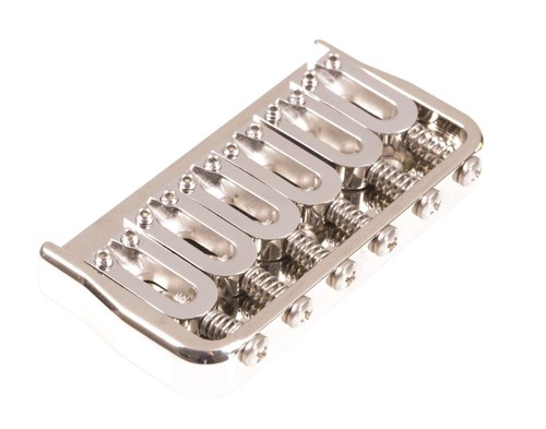 New Hipshot Fixed Bridge 6 String Nickel 41060N .125 floor - Auth Dlr Fast Ship - Picture 2 of 3