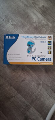 D-Link DSB-C110 VisualStream30 FPS USB 1.1 Streaming PC Web Cam/Camera NIB