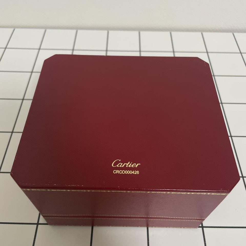 Cartier watch case empty box inner case m26668346310HA eBay