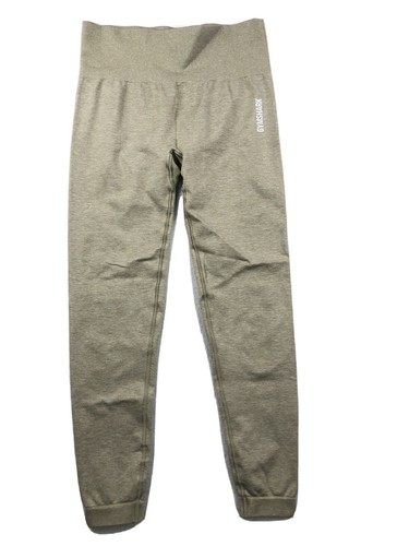 Gymshark Womens Seamless Leggings Khaki 