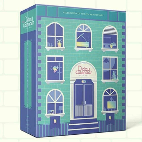 BTS FESTA D-DAY CALENDAR : Celebration of the 8th Anniversary K-POP SEALED