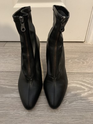 mid heel ankle boots uk
